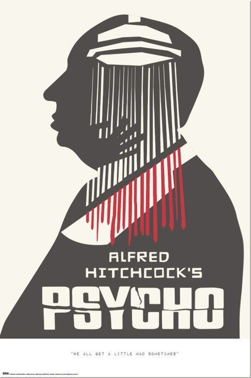 Poster Alfred Hitchcock Psycho 61x91 5cm GPE6044 | Yourdecoration.it