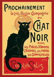 Poster Chat Noir Steinlein 61x91 5cm PP0508 | Yourdecoration.it