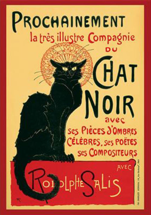 Poster Chat Noir Steinlein 61x91 5cm PP0508 | Yourdecoration.it