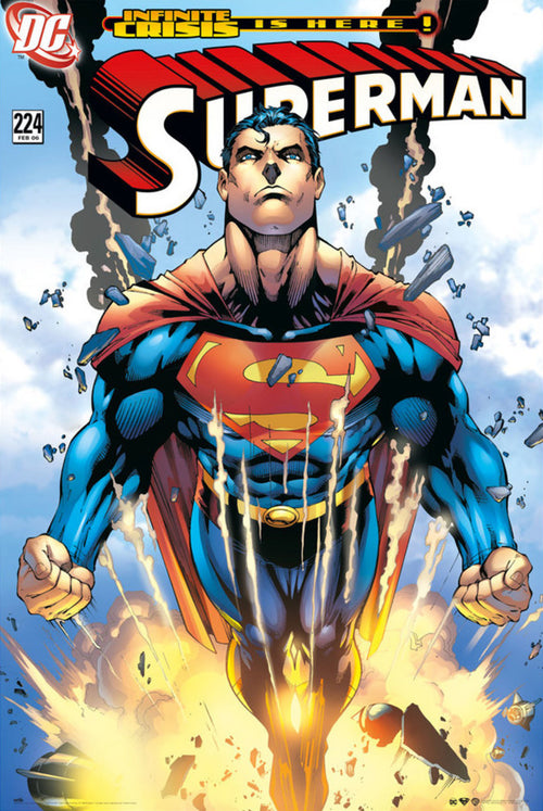 Poster Dc Comics Superman Infinite Crisis Is Here 61x91 5cm Grupo Erik GPE5752 | Yourdecoration.it