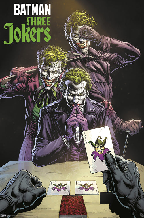 Poster Dc Comics Three Jokers 91 5x61cm GBYDCOA040 | Yourdecoration.it