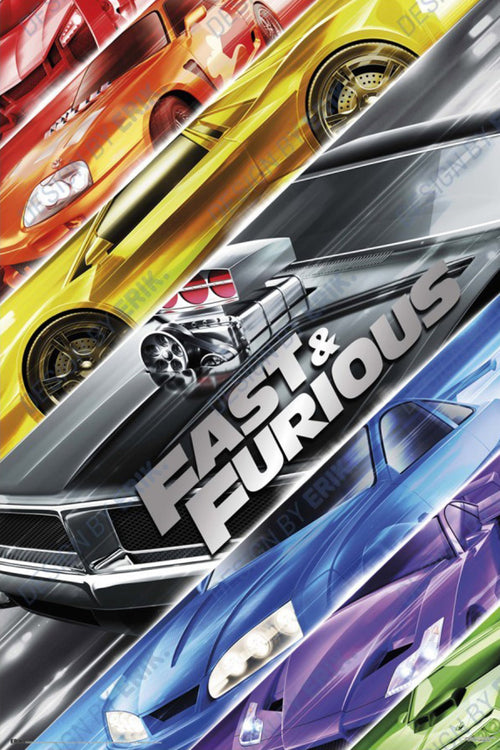 Poster Fast And Furious Couches 61x91 5cm GPE6103 | Yourdecoration.it