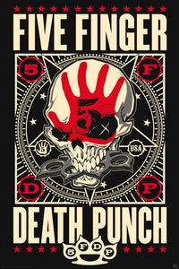 Poster Five Finger Death Punch Knucklehead 61x91 5cm GBYDCO448 | Yourdecoration.it