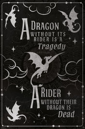 Poster Fourth Wing Quotes 61x91 5cm GBYDCOA049 | Yourdecoration.it