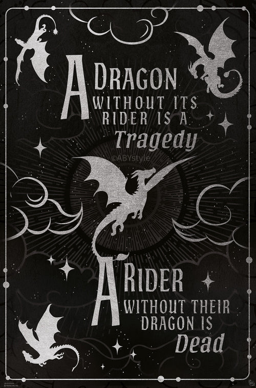 Poster Fourth Wing Quotes 61x91 5cm GBYDCOA049 | Yourdecoration.it