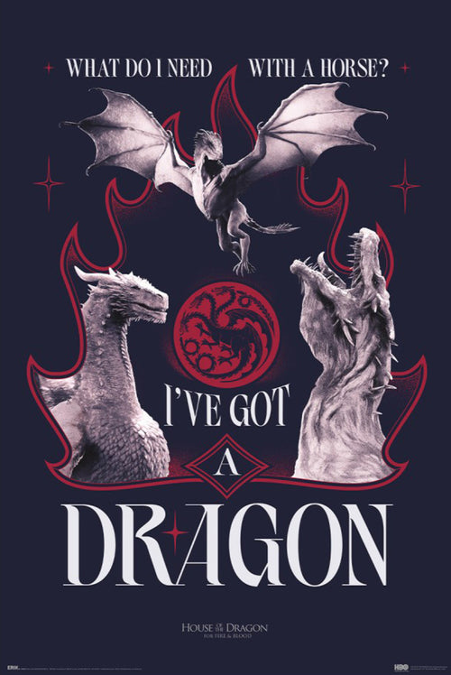 Poster Game Of Thrones House Of The Dragon Season 3 61x91 5cm GPE6057 | Yourdecoration.it
