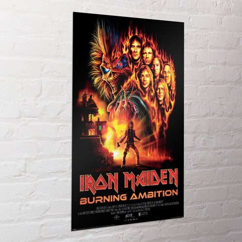 Poster Iron Maiden Burning Ambition 61x91 5cm PP2512952 Sfeer | Yourdecoration.it