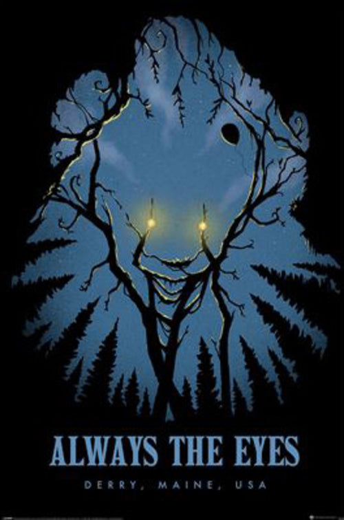 Poster It Welcom To Derry Always The Eyes 61x91 5cm PP2510322 | Yourdecoration.it