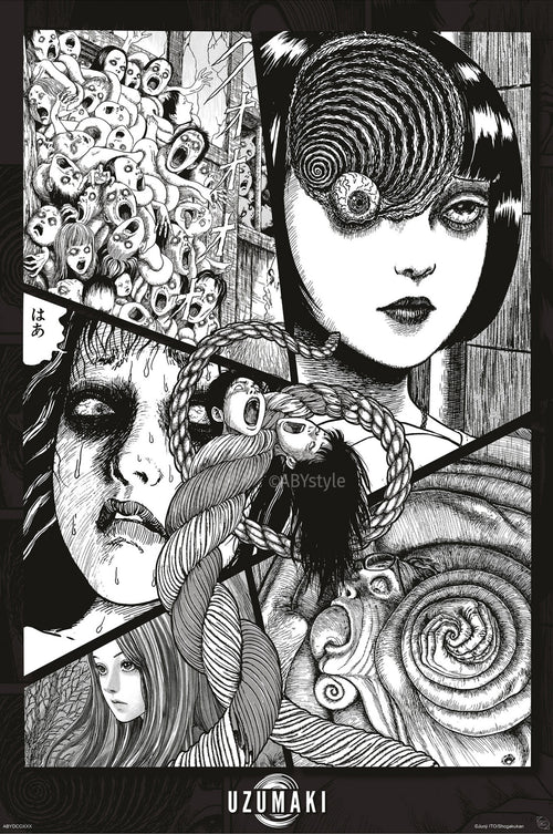 Poster Junji Ito Uzumaki 61x91 5cm GBYDCOA033 | Yourdecoration.it