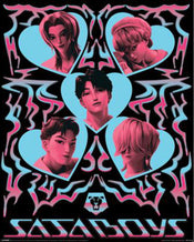 Poster K Pop Demon Hunters Saja Boys Hearts  40x50cm MPP2510744 | Yourdecoration.it