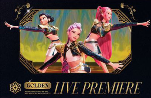 Poster Kpop Demon Hunters Golden Live 91 5x61cm PP2512410 | Yourdecoration.it