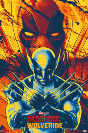 Poster Marvel Deadpool And Wolverine 3 61x91 5cm Grupo Erik GPE5877 | Yourdecoration.it
