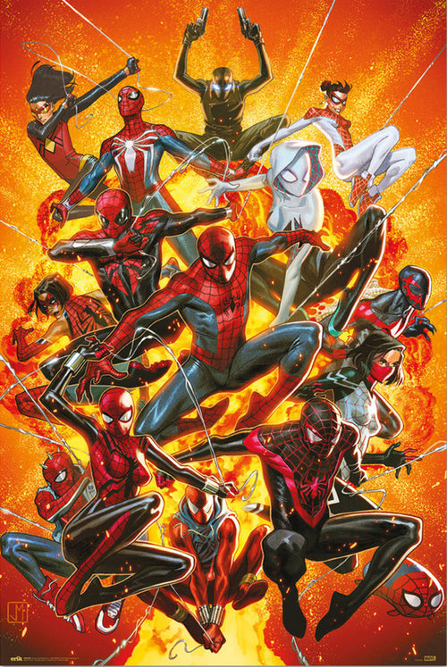 Poster Marvel Spider Man Spider Geddon 1 61x91 5cm Grupo Erik GPE5786 | Yourdecoration.it