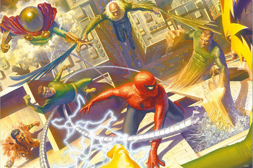 Poster Marvel Spider Man Vs The Sinister Six 61x91 5cm Grupo Erik GPE5787 | Yourdecoration.it