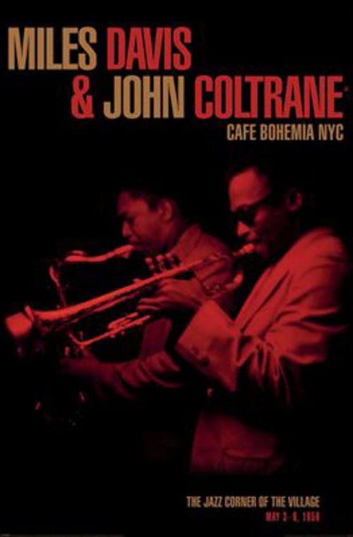 Poster Miles Davis And John Coltrane Cafe Bohemia 61x91 5cm PP2501153 | Yourdecoration.it