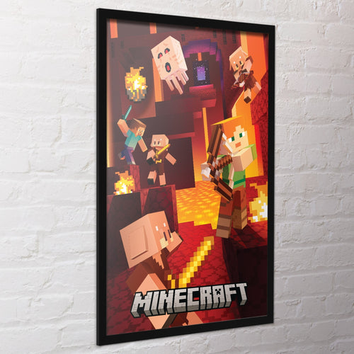 Poster Minecraft Cinematic Piglins 61x91 5cm PP2512255 Sfeer | Yourdecoration.it