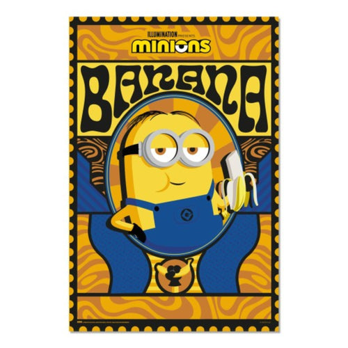 Poster Minions Banana 61x91 5cm Grupo Erik GPE5968 | Yourdecoration.it