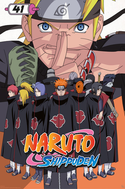Poster Naruto Shippuden Manga Cover 61x91 5cm GBYDCOA029 | Yourdecoration.it