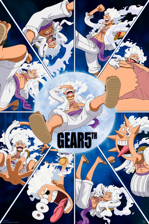 Poster One Piece Gear 5Th Looney 61x91 5cm Abystyle GBYDCO503 | Yourdecoration.it