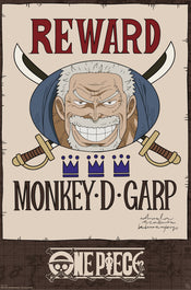 Poster One Piece Wanted Garp Cross Guild 61x91 5cm GBYDCOA008 | Yourdecoration.it