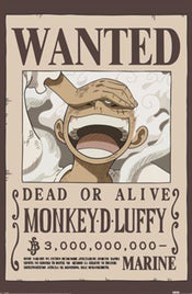 Poster One Piece Wanted Luffy 61x91 5cm PP2501058 | Yourdecoration.it