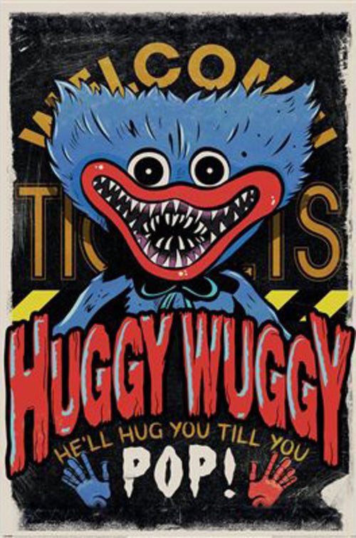 Poster Poppy Playtime Huggy Wuggy 61x91 5cm PP2512237 | Yourdecoration.it