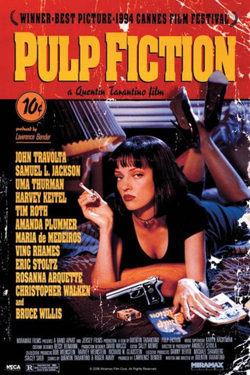 Poster Pulp Fiction Uma on Bed 61x91 5cm Pyramid PP30791 | Yourdecoration.it