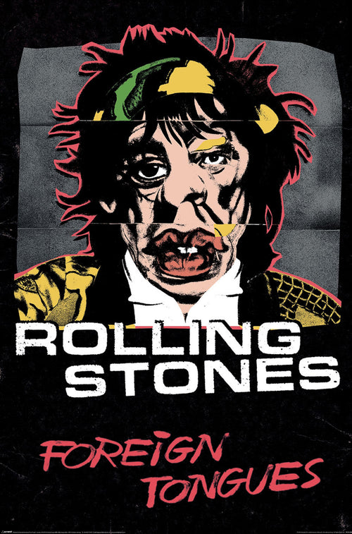 Poster Rolling Stones Foreign Tongues Album 61x91 5cm PP2513359 | Yourdecoration.it