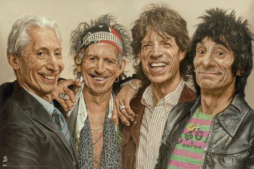 Poster Sebastian Kruger The Rolling Stones 91 5x61cm GPE6067 | Yourdecoration.it
