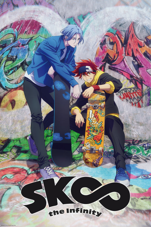 Poster Sk8 The Infinity Reki And Langa 61x91 5cm Abystyle GBYDCO276 | Yourdecoration.it