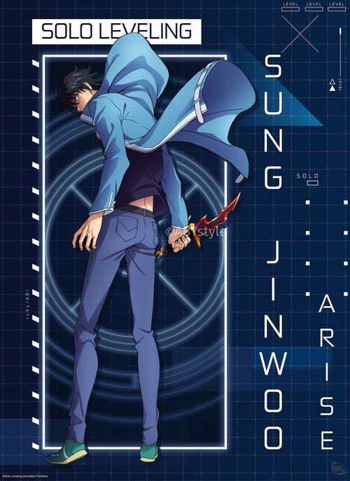 Poster Solo Leveling Jinwoo Arise 61x91 5cm GBYDCOA025 | Yourdecoration.it