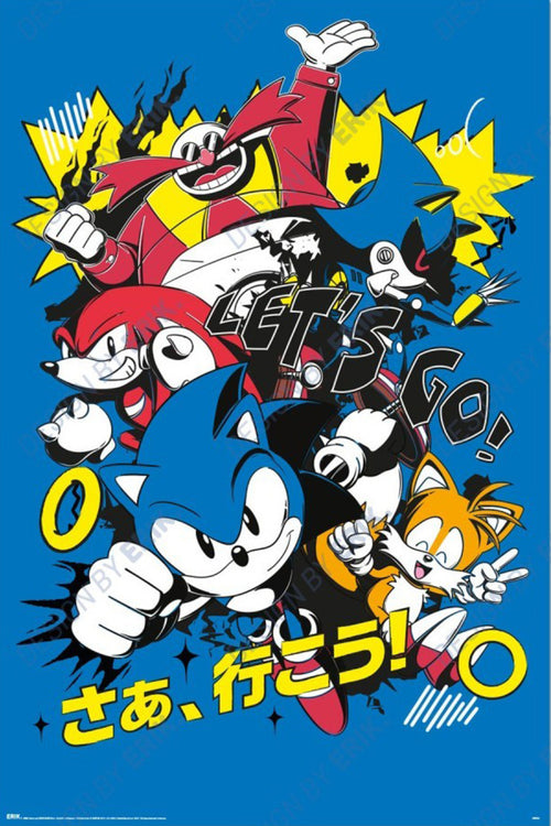 Poster Sonic Manga 61x91 5cm GPE6116 | Yourdecoration.it