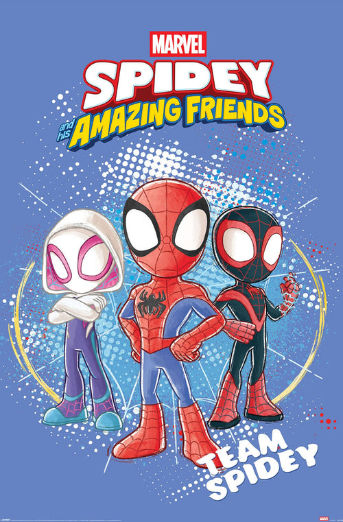 Poster Spidey And His Amazing Friends Team Up 61x91 5cm PP2513295 | Yourdecoration.it