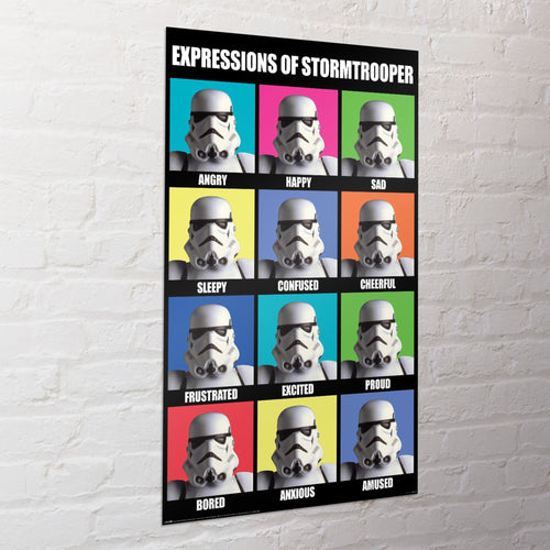 Poster Star Wars Expression Of Stormtrooper 61x91 5cm PP2513189 Sfeer | Yourdecoration.it
