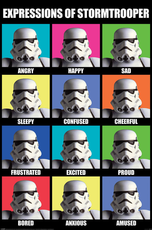Poster Star Wars Expression Of Stormtrooper 61x91 5cm PP2513189 | Yourdecoration.it