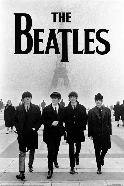 Poster The Beatles Eiffel Tower 61x91 5cm Pyramid PP35303 | Yourdecoration.it