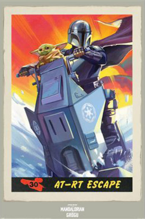 Poster The Mandalorian And Grogu At Rt Escape 61x91 5cm PP2512117 | Yourdecoration.it
