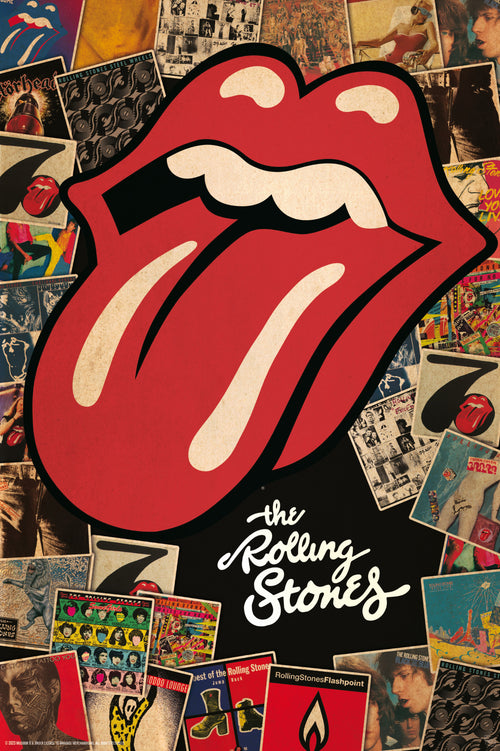 Poster The Rolling Stones Collage 61x91 5cm Abystyle GBYDCO528 | Yourdecoration.it