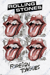Poster The Rolling Stones Foreign Tongues 61x91 5cm GPE6100 | Yourdecoration.it