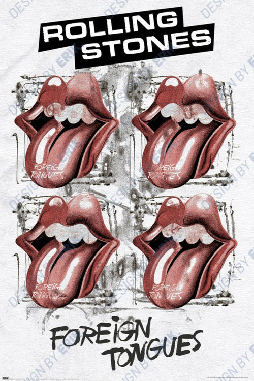 Poster The Rolling Stones Foreign Tongues 61x91 5cm GPE6100 | Yourdecoration.it
