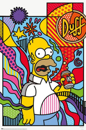 Poster The Simpsons Donut Worry 61x91 5cm GPE6043 | Yourdecoration.it