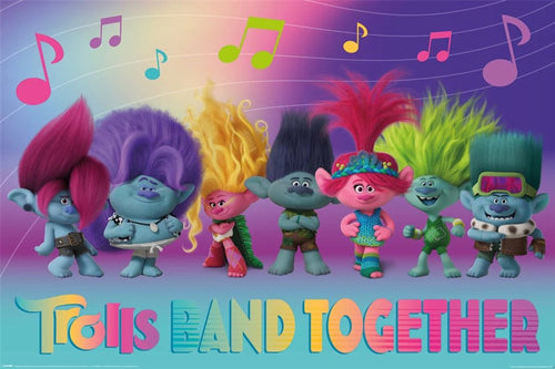 Poster Trolls Band Together Perfect Harmony 91 5x61cm Pyramid PP35190 | Yourdecoration.it