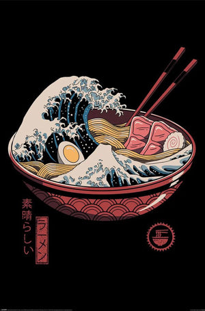 Poster Vincent Trinidad Great Ramen Wave 61x91 5cm PP2403662 | Yourdecoration.it