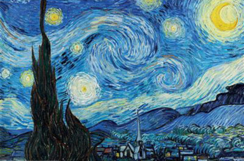 Poster Vincent Van Gogh Starry Night 91 5x61cm PP2400690 | Yourdecoration.it