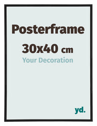 Posterframe 30x40cm Nero Opaco Plastica Paris Dimensione | Yourdecoration.it