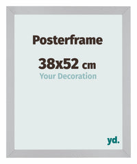 Posterframe 38x52cm Argento MDF Parma Dimensione | Yourdecoration.it