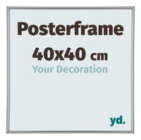 Posterframe 40x40cm Argento Plastica Paris Dimensione | Yourdecoration.it