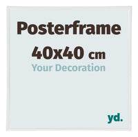 Posterframe 40x40cm Bianco Lucido Plastica Paris Dimensione | Yourdecoration.it