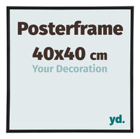 Posterframe 40x40cm Nero Opaco Plastica Paris Dimensione | Yourdecoration.it