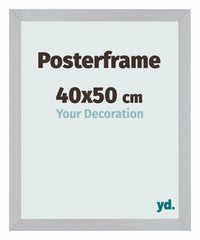 Posterframe 40x50cm Argento MDF Parma Dimensione | Yourdecoration.it